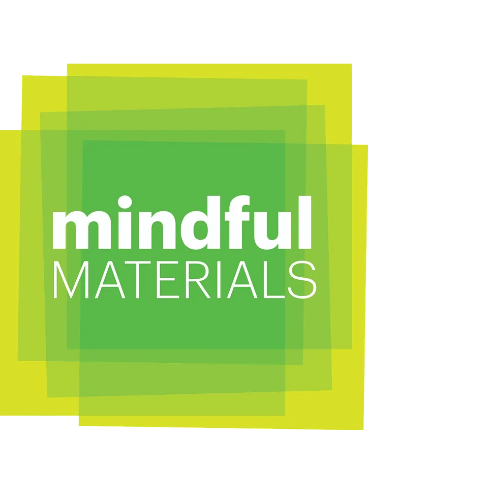 sustainability logo - mindful materials